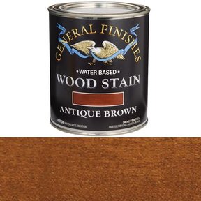 Water Based Wood Stain - Antique Brown - Quart