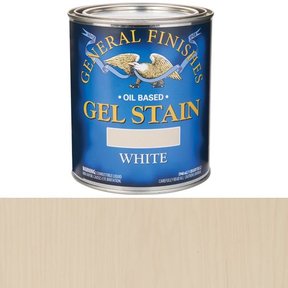 Oil Based  Gel Stain - White - Quart