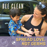 Bee Clean Organic Beeswax Hand Sanitizer - Citrus & Peppermint