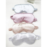 Solid Silk Satin Sleeping Mask Eye Mask