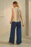 Plus Relaxed-fit Denim Pants