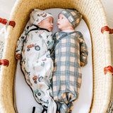 Newborn Knotted Gown - Jo