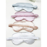 Solid Silk Satin Sleeping Mask Eye Mask