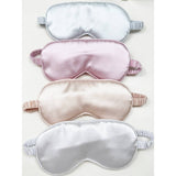 Solid Silk Satin Sleeping Mask Eye Mask