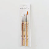 Watercolor paintbrush size 4