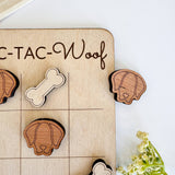 Dog Mini Tic-Tac-Toe Game - Dog Mom Gift