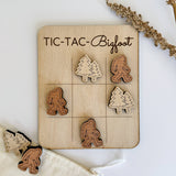 Bigfoot Mini Tic-Tac-Toe Game - Sasquatch Gift