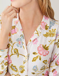 Pajama Sleep Shirt Jane Jacobean Cream - Spartina 449