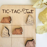 Camping Mini Tic-Tac-Toe Game - Outdoorsy Gift
