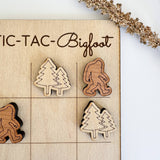 Bigfoot Mini Tic-Tac-Toe Game - Sasquatch Gift