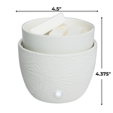 Carolina Wellness 3-in-1 Multifunctional Warmer, White