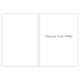 Leaping Frogs Birthday Card