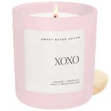 XOXO 15 oz Soy Candle, Matte Jar - Valentine's Day & Gifts