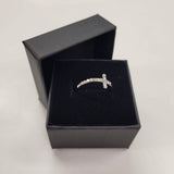 Diamond Cross Ring