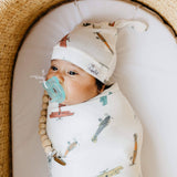 Knit Swaddle Blanket - Ace