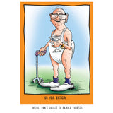 Pamper Yourself | Funny Birthday Card