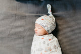 Top Knot Hat 0-4mo