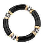 Gala Gold Black Bracelet