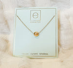 16" Necklace Gold- Honesty Small Gold