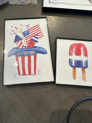 4th of July SET of 4 x 4 and 4 x 6 prints