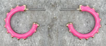 Naomi Earring: Hot Pink