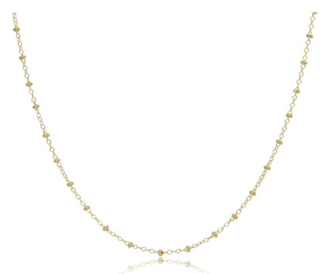 15" Choker Simplicity Chain Gold - Classic 2mm Gold