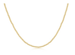 17" Choker Classic Gold 2mm Bead