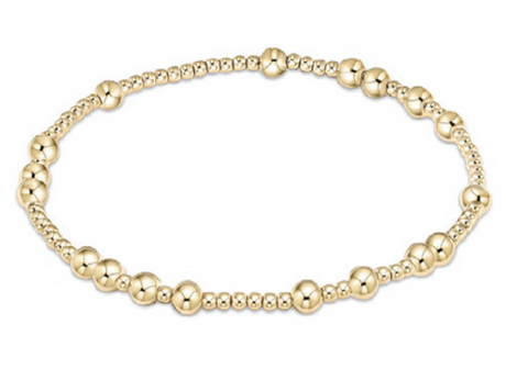 enewton Extends - Hope Unwritten 4mm Bead Bracelet - Gold