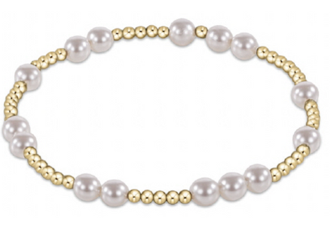 enewton Extends - Hope Unwritten 5mm Bead Bracelet - Pearl