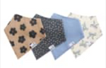 Baby Bandana Bid Set (4-pack)