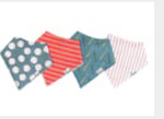 Baby Bandana Bid Set (4-pack)