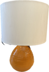 Orange Squatty Lamp