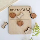 Dog Mini Tic-Tac-Toe Game - Dog Mom Gift