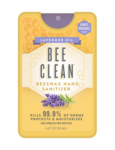 Bee Clean Hand Sanitizer - Lavender