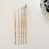 Watercolor paintbrush size 4