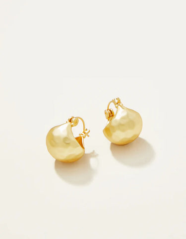 Bucket Earrings Gold