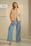 Plus Relaxed-fit Denim Pants