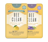 Bee Clean Organic Beeswax Hand Sanitizer - Citrus & Peppermint