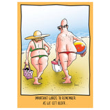 Two Thongs | Humorous Birthday Card