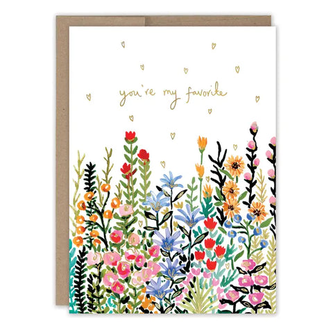 You're My Favorite Birthday Card