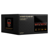 The American Peaks - 4-Piece Bourbon Whiskey Glass Set