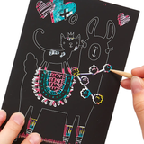 Mini Scratch & Scribble Art Kit: Funtastic Friends