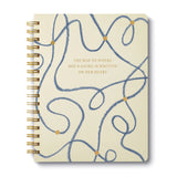 Spiral Notebook- The map to where she's going…