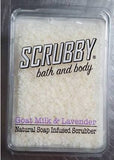 Goat Milk & Lavender Scrubby