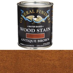 Water Based Wood Stain - Antique Brown - Pint