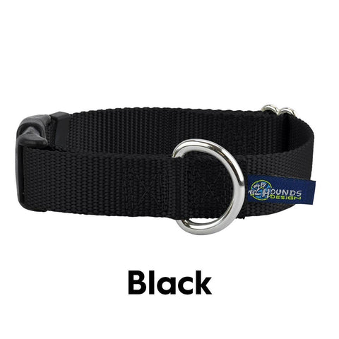 5/8" and 1" Side Release Nylon Dog Collar - LG