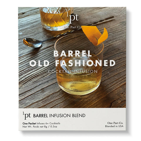 Barrel Old-Fashioned Cocktail Infusion