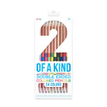 2 of A Kind Double Ended Colored Pencils (12)