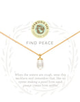 Sea La Vie- 18" Find Peace Necklace