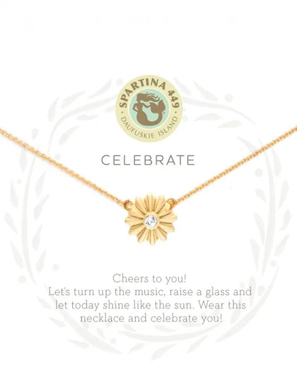 Sea La Vie- 18" Celebrate/Sunburst Necklace